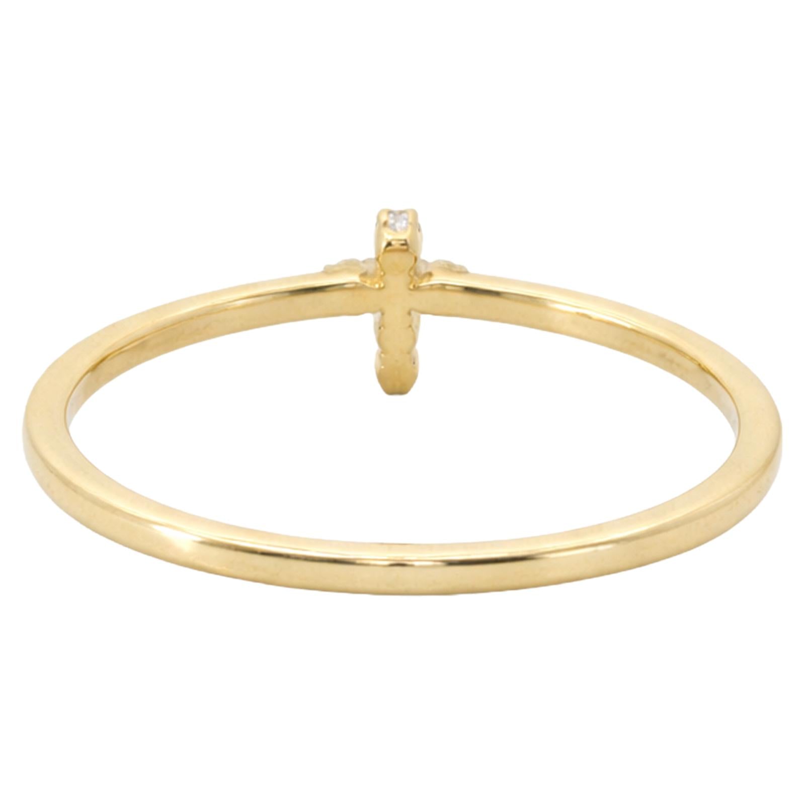 Diamond Cross Ring