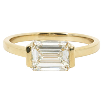 Emerald-Cut Solitaire Ring