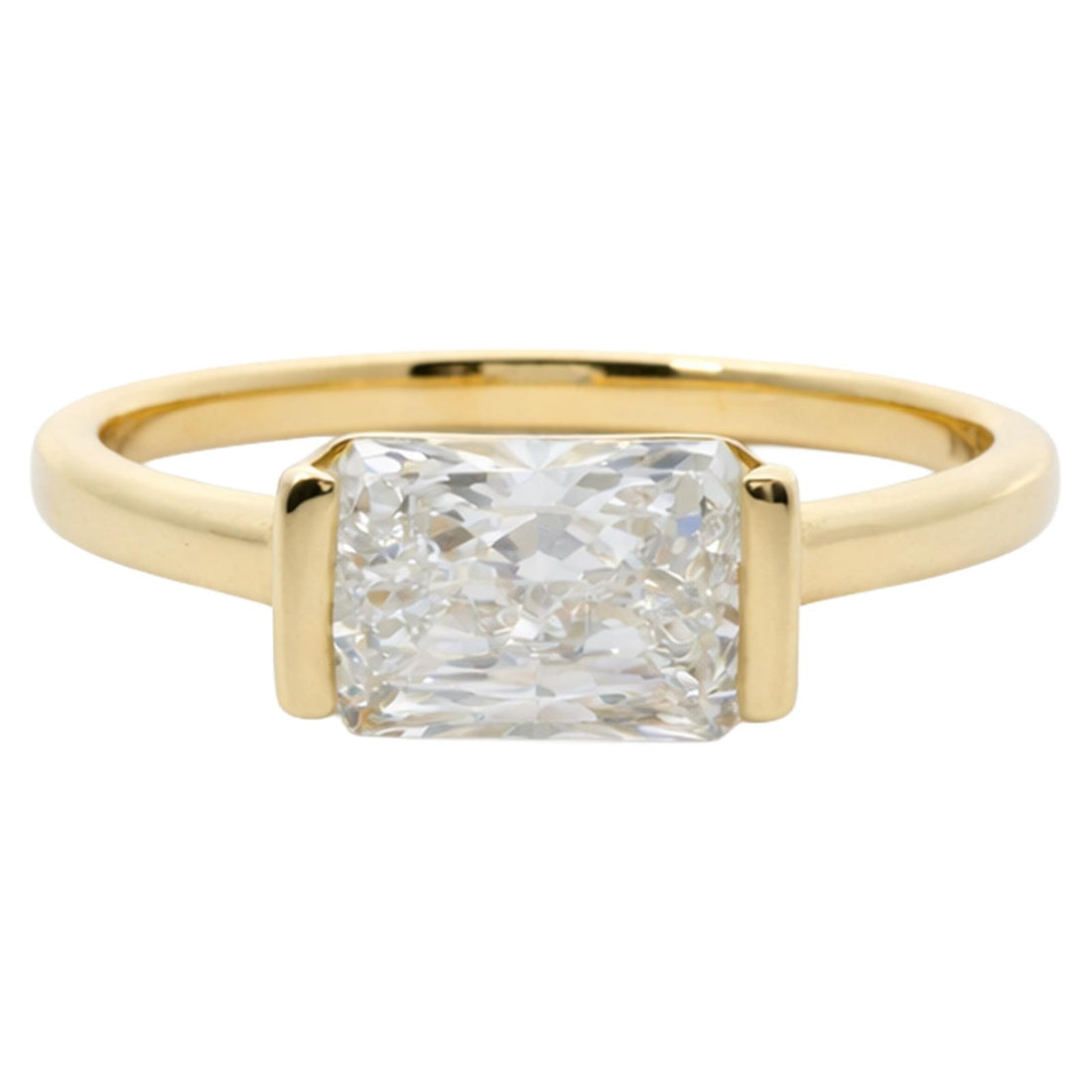Radiant Cut Solitaire Ring