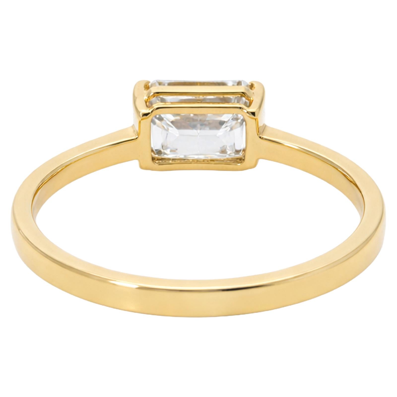 Radiant Cut Solitaire Ring