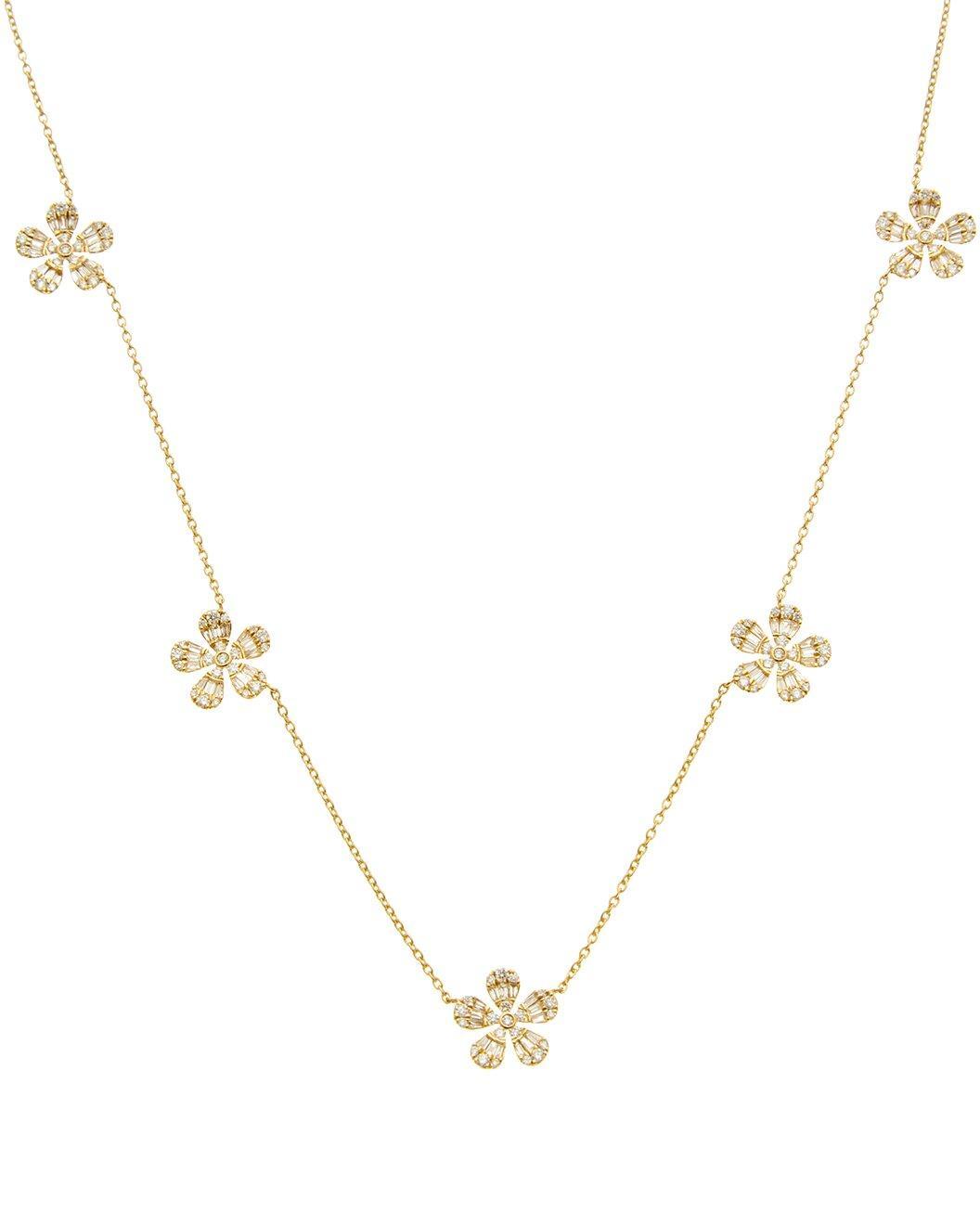Classic Five Flower Necklace